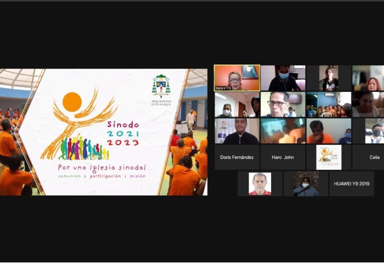 Reuniones del equipo diocesano de Guayaquil con reos