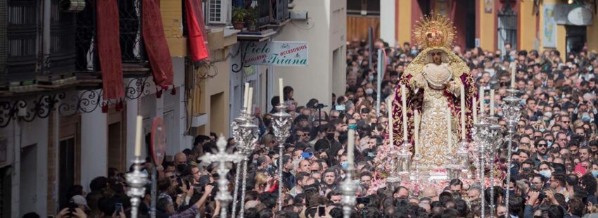 La ‘Esperanza de Triana’ reprocha los piropos “ofensivos” durante una procesión