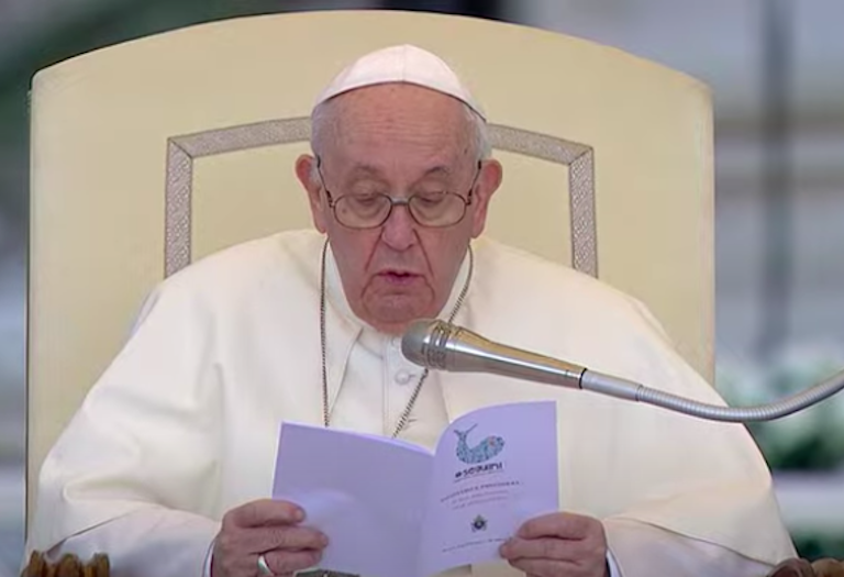 El Papa vuelve a reclamar un “alto el fuego” en Ucrania con motivo de la Pascua