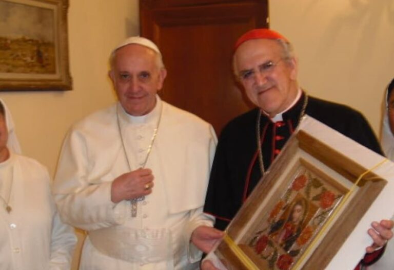 El Papa y Javier Lozano