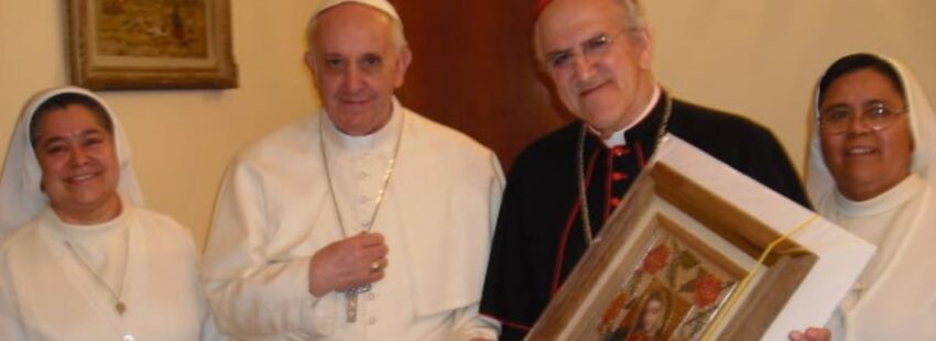El Papa y Javier Lozano