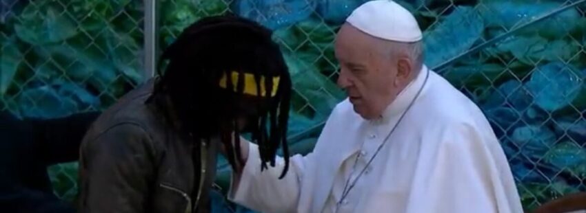 Francisco corona a los migrantes como “patrimonio de la humanidad”