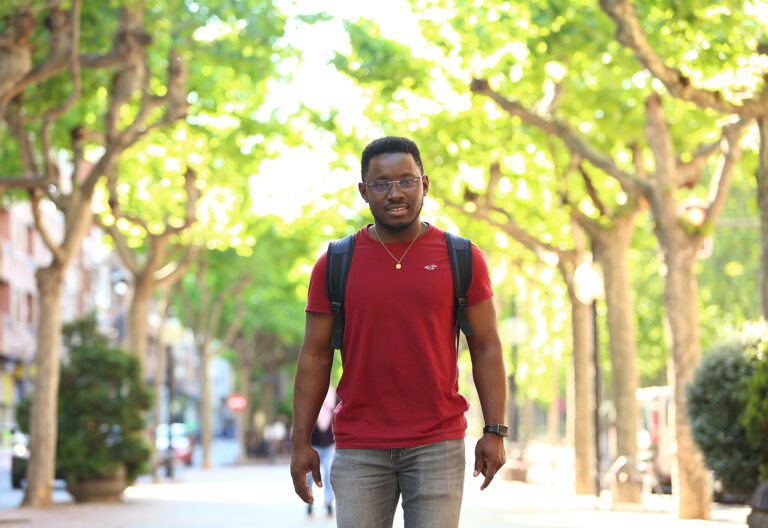 Jean Marc Fouassi Koffi, Costa de Marfil. Foto: Javier Goicoechea