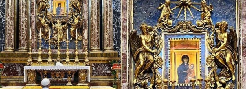 Francisco rematará mayo rezando el Rosario por la Paz con una familia de Ucrania