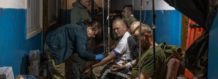 soldados heridos Ucrania