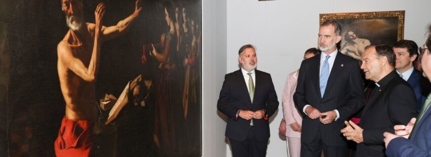 El Rey visita las edades del hombre