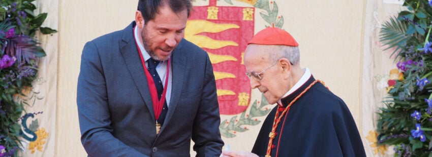 El cardenal Blázquez, Hijo Predilecto de Valladolid: “Es un signo de la contribución de la