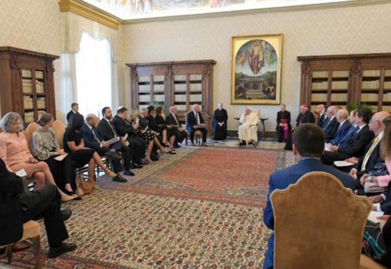 Las comunidades judías, aliadas con el papa Francisco en la lucha por la paz