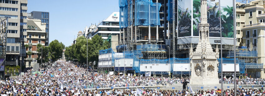 Marea contra el aborto en Madrid: “El Gobierno quiere eliminar a las familias”