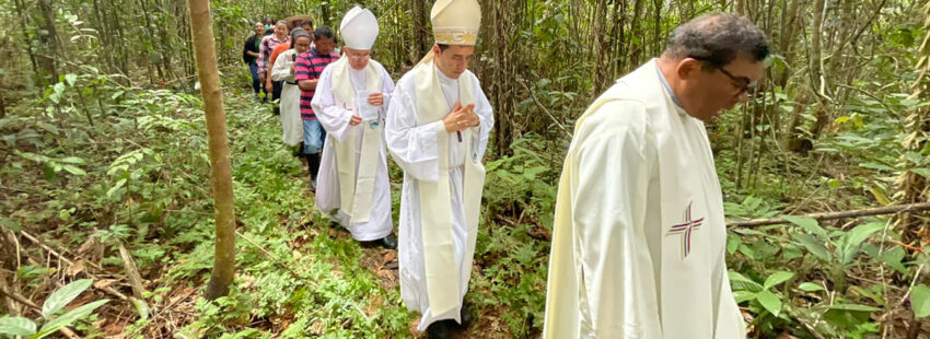 Obispos de Colombia misionan en la Amazonía