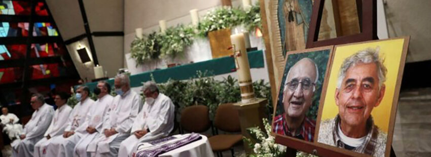 Exequias de sacerdotes asesinados en México
