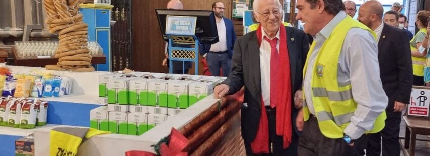 El ministro Escrivá, el último voluntario del padre Ángel