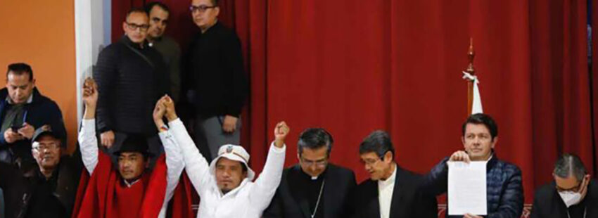 Mesa de diálogo en Ecuador