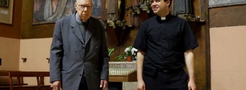 Valentí, el cura barcelonés que se jubila de párroco a los 90