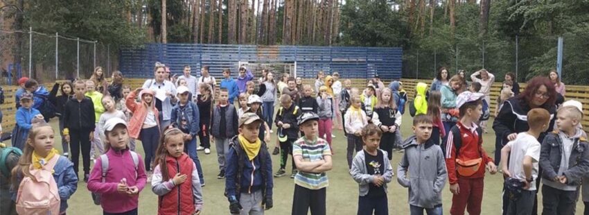 Los niños de Ucrania van de campamento… gracias a los salesianos