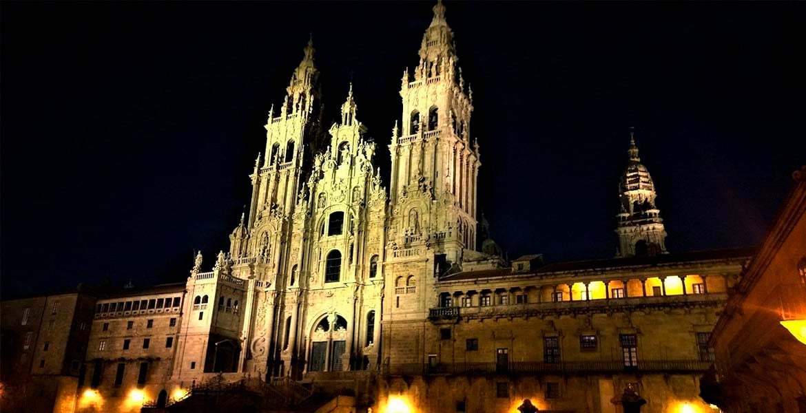 Catedral Santiago Noche