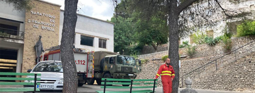 Los incendios en la Comunidad Valenciana obligan al desalojo de Fontilles