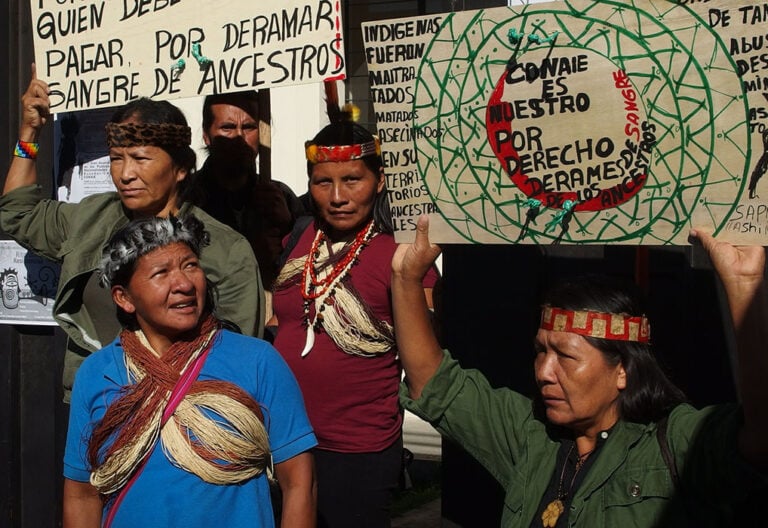 Caravana virtual contra minería