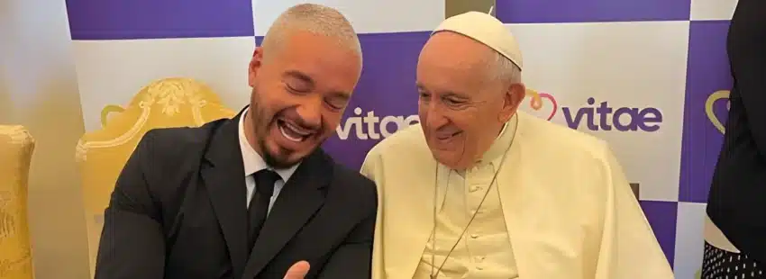 J Balvin, el reggaetonero ‘bendecido’ por el papa Francisco
