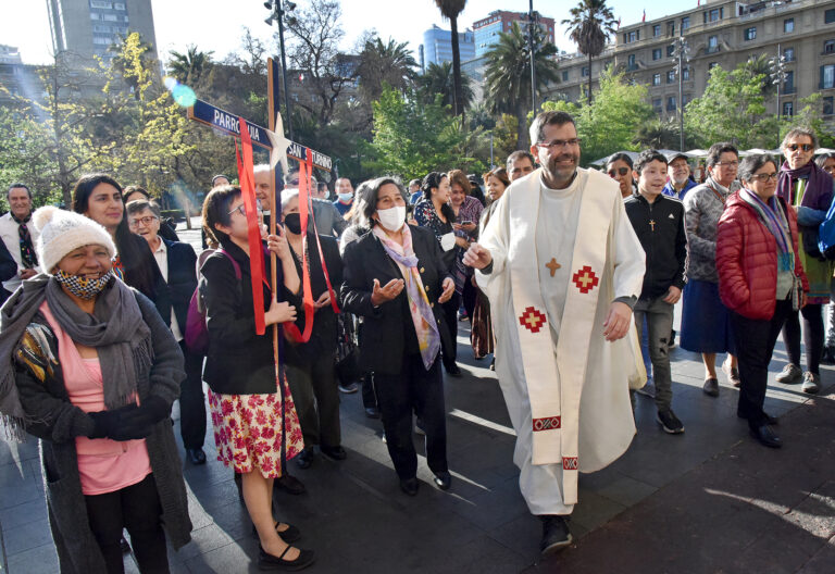Álvaro Chordi, obispo auxiliar de Santiago de Chile. Foto: Nibaldo Pérez Ramírez