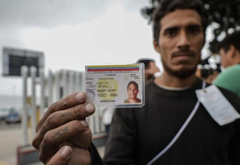 migrantes venezolanos en México
