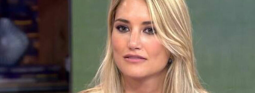 La modelo televisiva Alba Carrillo