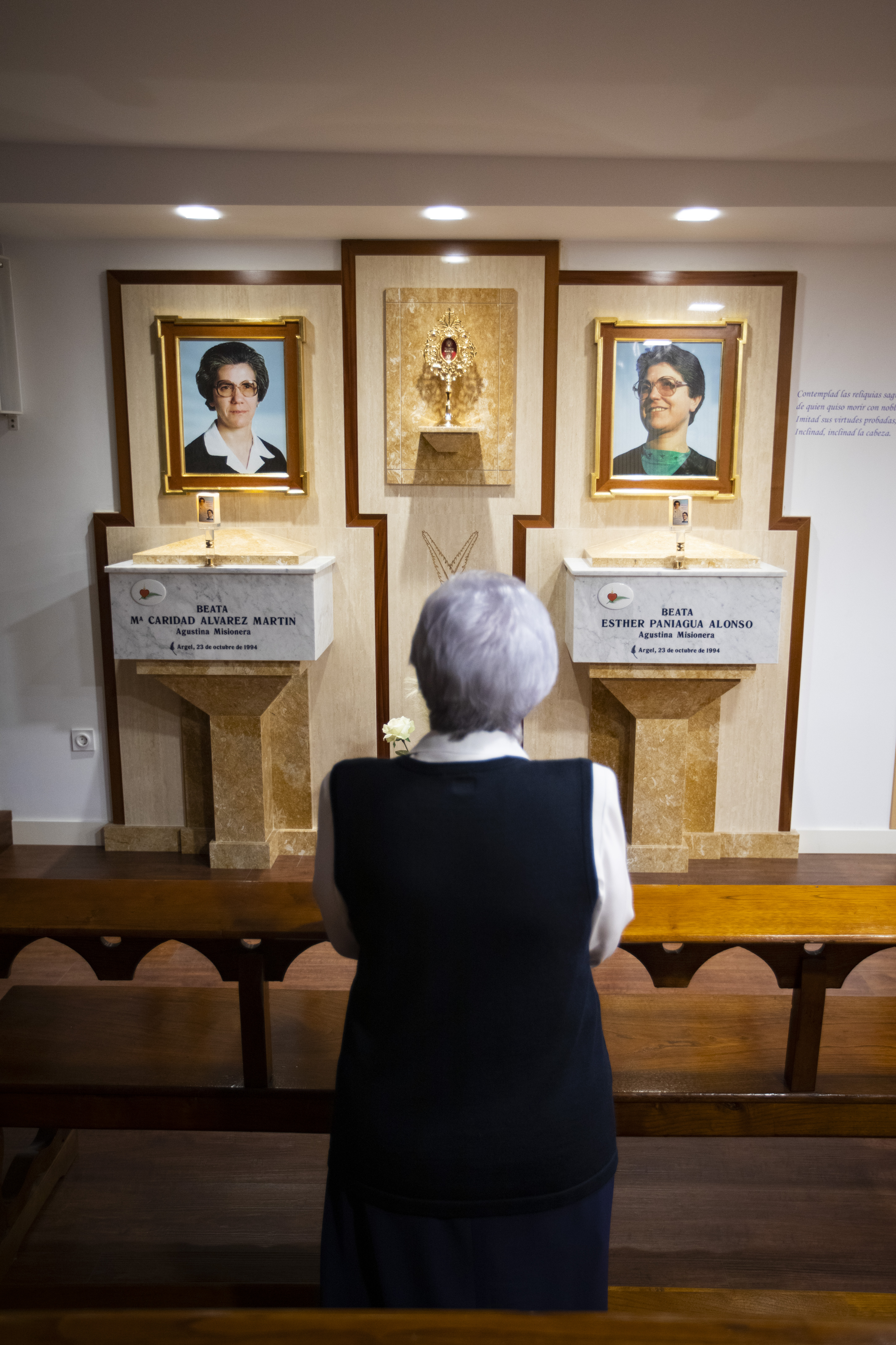 Esther y Caridad, mártires agustinas de Argel. Foto. Jesús. G. Feria