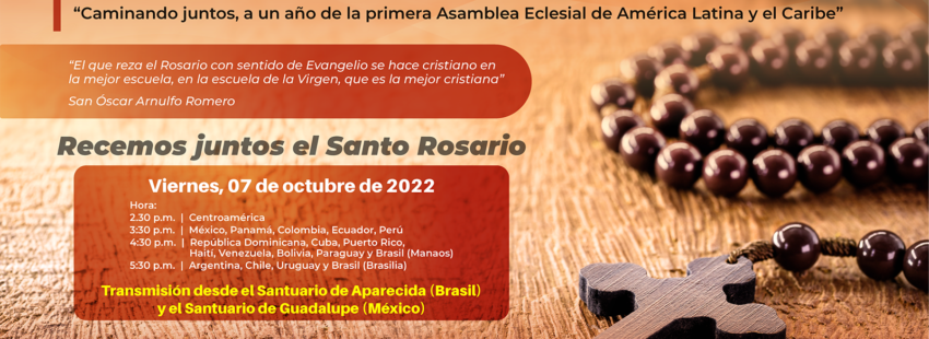 América Latina y el Caribe se unen para rezar el rosario en preparación al primer aniversario de