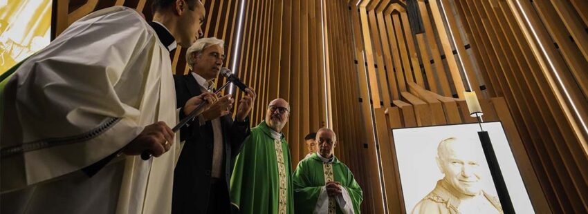 Juan Pablo II ya tiene una nueva capilla en la Almudena