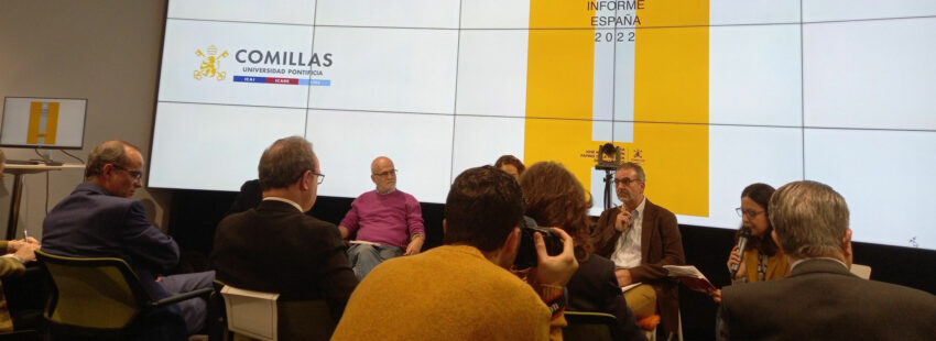 Presentación del Informe España 2022 Universidad Pontificia Comillas