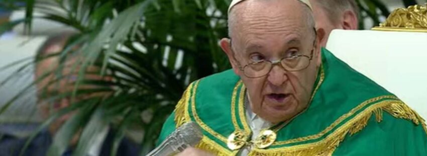 Francisco pide en la misa de la Jornada Mundial de los Pobres “romper la sordera interior que nos