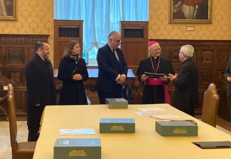Copia de Códice en la Biblioteca Vaticana