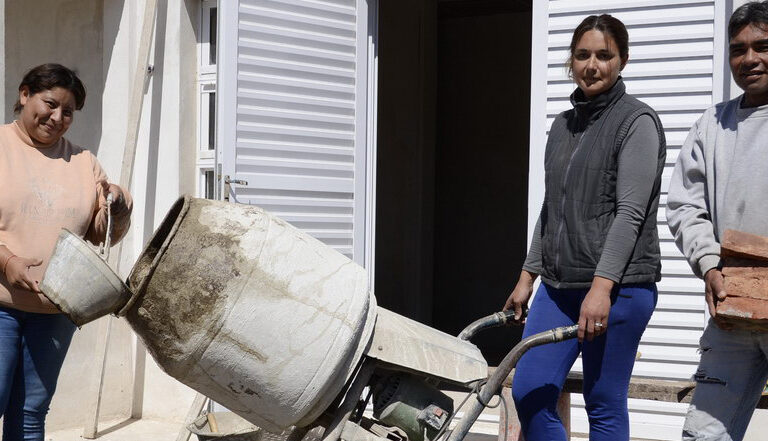 Cáritas Argentina, presente en el sueño de la casa propia
