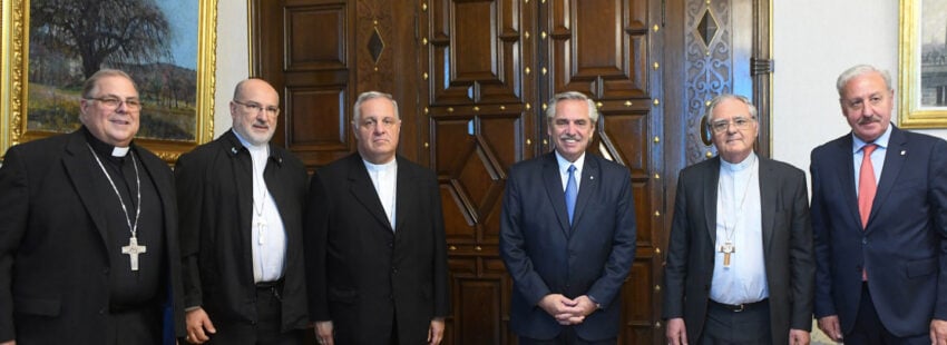 La Ejecutiva visitó al presidente argentino, Alberto Fernández