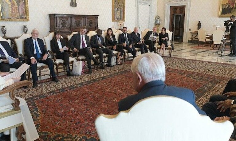 El Papa advierte que “corremos el grave riesgo de no tener la voluntad de construir la paz”