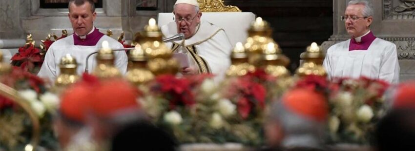 Así celebrará el papa Francisco la Navidad este 2023