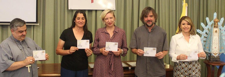 La Familia Grande y el Correo Argentino presentaron el sello postal ‘Navidad 2022’