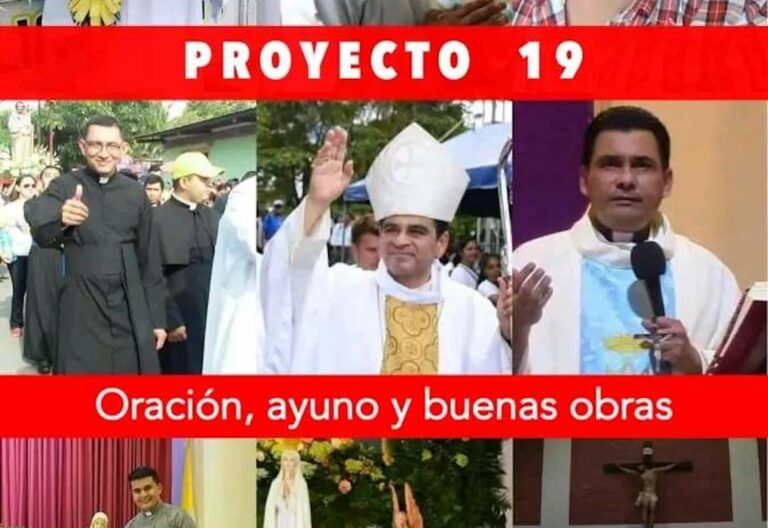 integrantes de la diócesis de Matagalpa enjuiciados