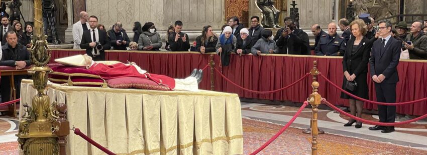 Bolaños destaca la renuncia de Benedicto XVI como “muestra de generosidad y valentía”