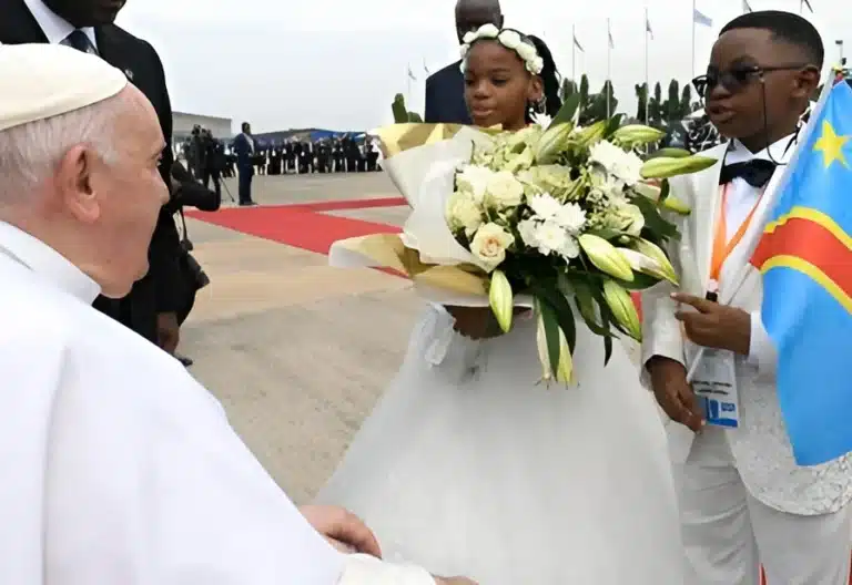 El papa Francisco ya está en la República Democrática del Congo