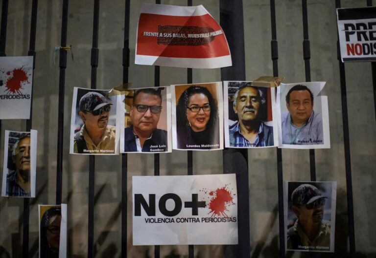 periodistas asesinados en México