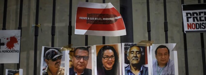 periodistas asesinados en México