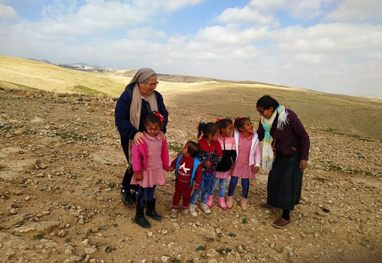 Expedita Pérez, misionera comboniana en Israel