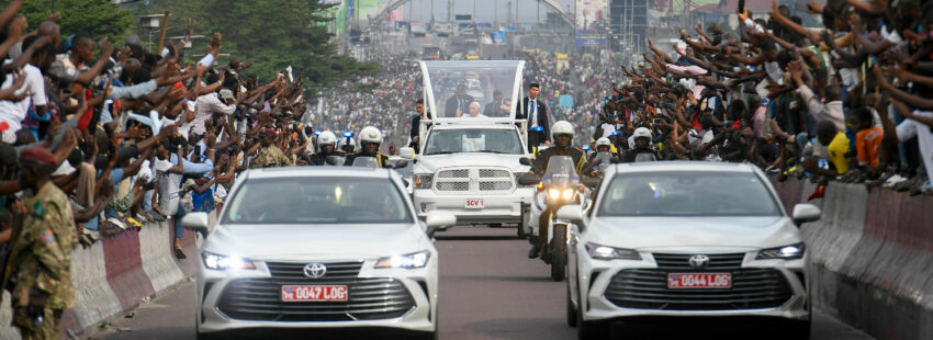 El papa Francisco en la República Democrática del Congo