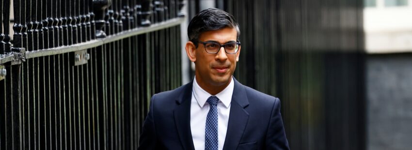 Rishi Sunak, primer ministro del Reino Unido