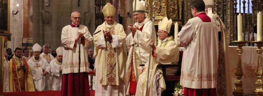 El decano del Tribunal de la Rota Romana, ordenado arzobispo por Parolin en la catedral de Toledo