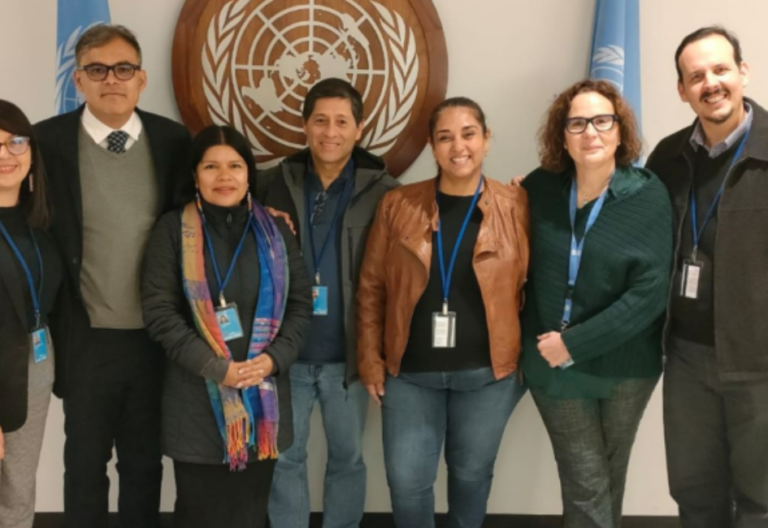 Delegados de la Iglesia amazónica, presentes en la ONU
