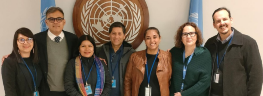 Delegados de la Iglesia amazónica, presentes en la ONU
