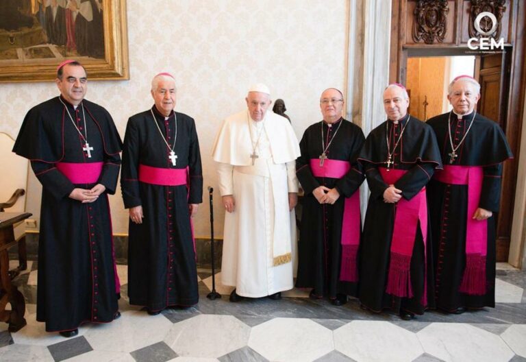 obispos de México con el Papa