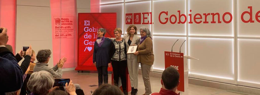 Revuelta Mujeres Premio PSOE